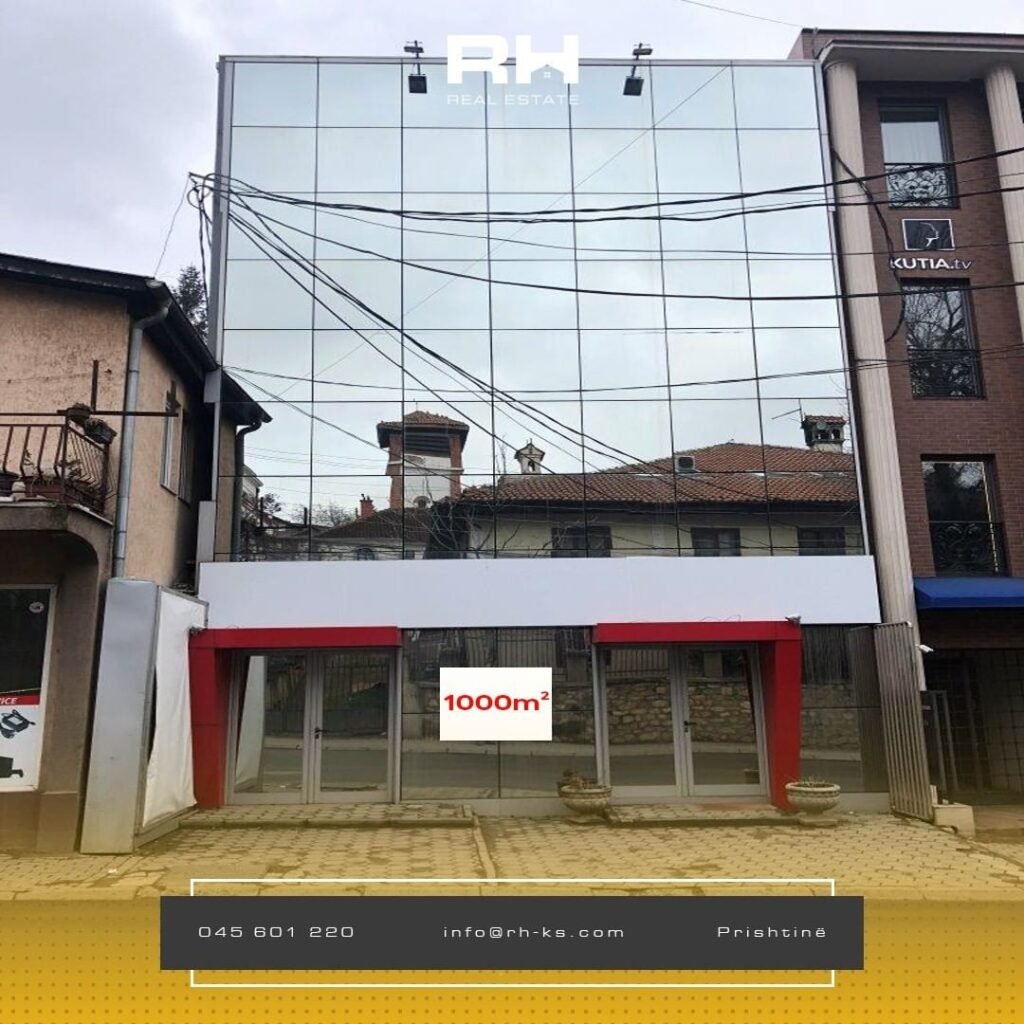 Objekti 1000m² me #QIRA në Qendër