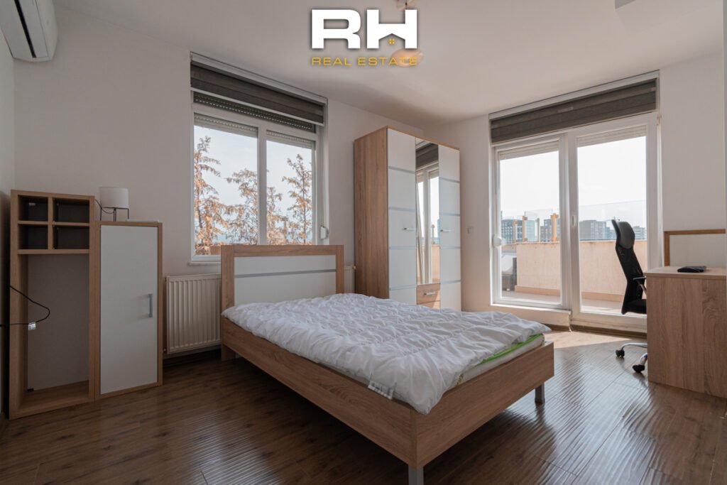 Banesë – Penthouse 175m² + 52m² terasë me #QIRA në Dragodan / Arbëri
