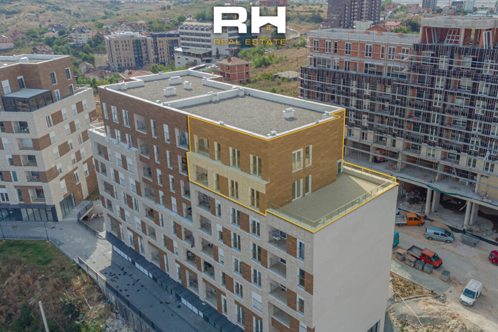 Penthouse – Duplex 260m² + 60m² në SHITJE në ‘Prime City’, Veternik