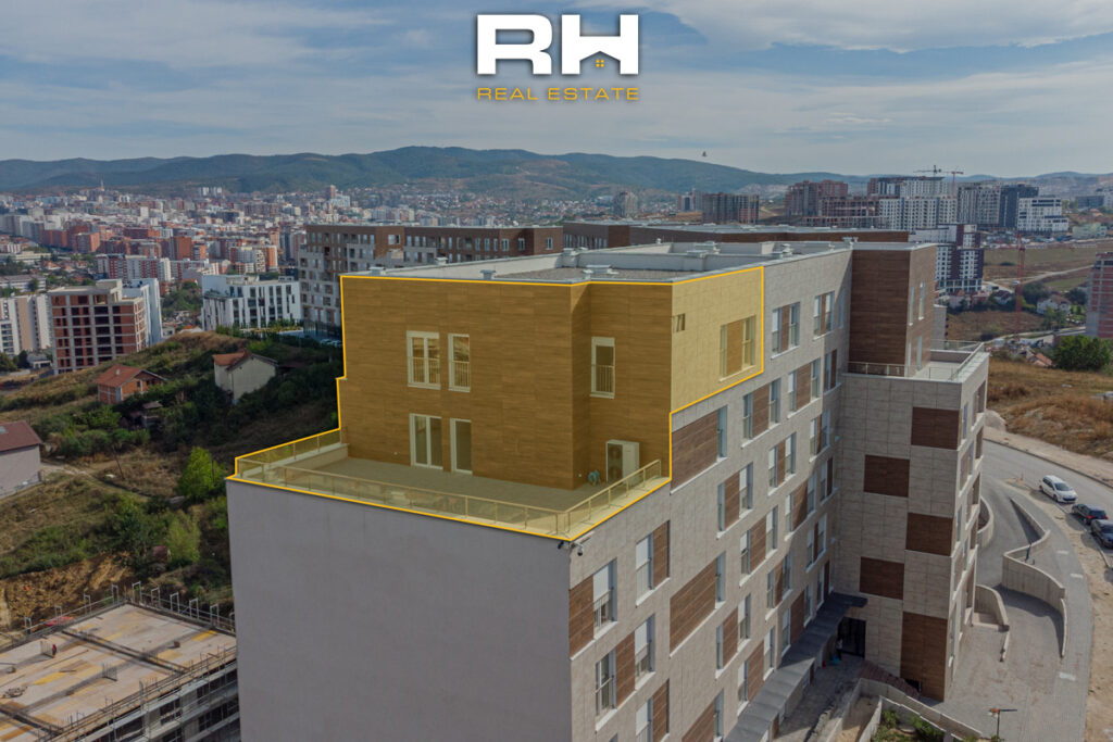 Penthouse – Duplex 260m² + 60m² në SHITJE në ‘Prime City’, Veternik