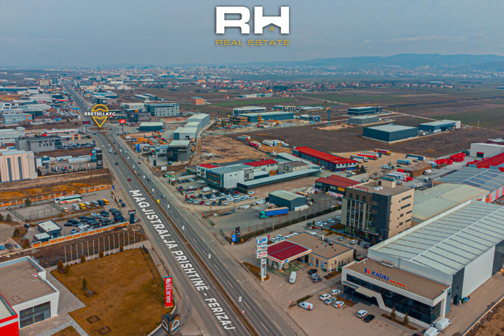 Hapësira afariste 550m² me #QIRA në Magjistralen Prishtinë – Ferizaj