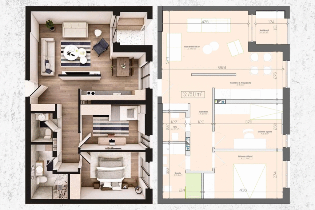 Banesë 79m² në SHITJE në Lagjen e Muhaxherëve