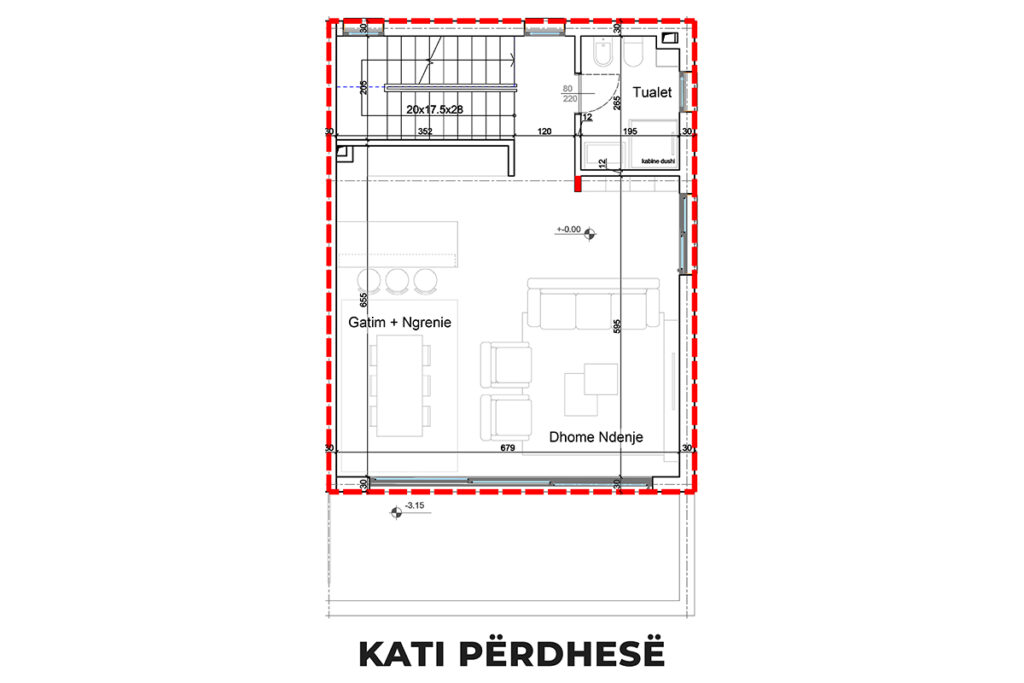Villë 203m² në SHITJE në Gjirin e Lalëzit