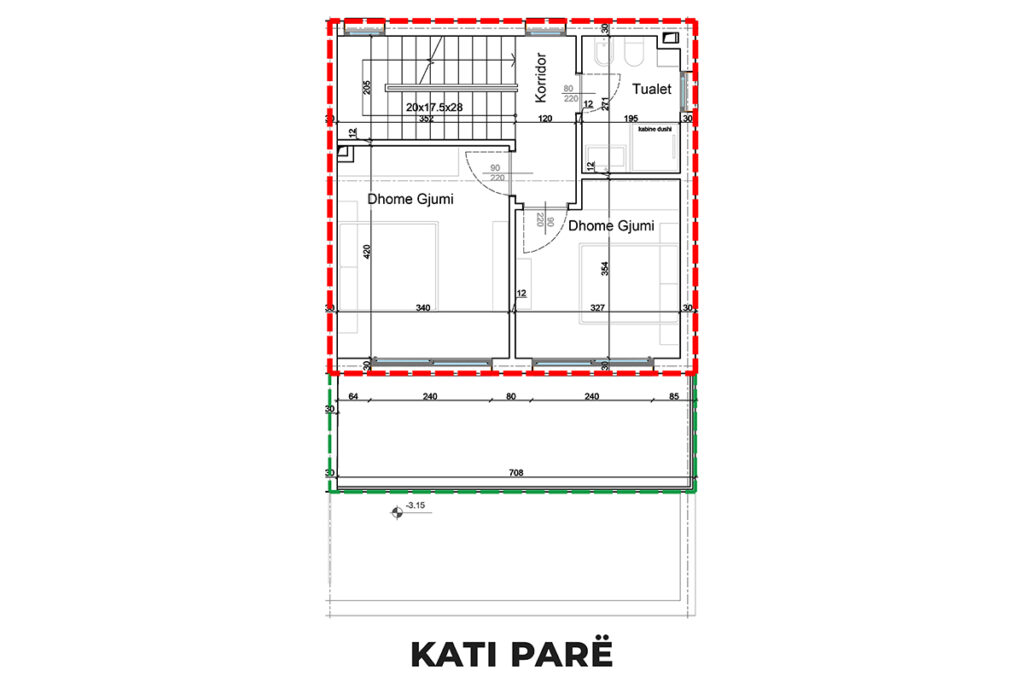 Villë 203m² në SHITJE në Gjirin e Lalëzit