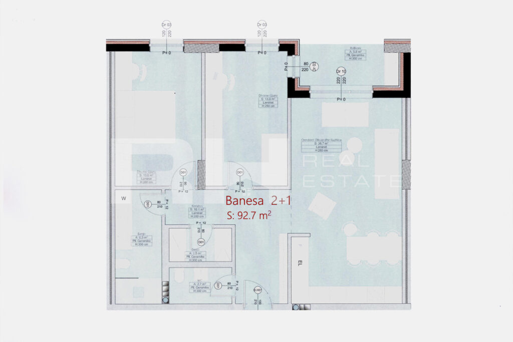 Banesë 92.7m² në SHITJE në Bau Invest, Emshir