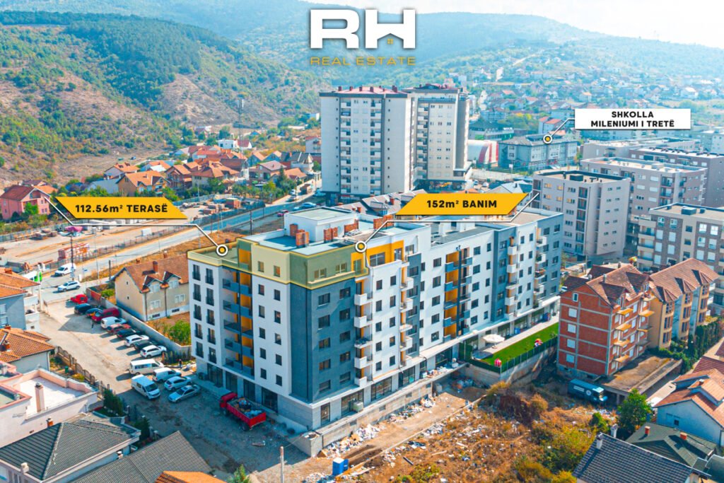 Penthouse 152m² + 112.56m² në #SHITJE në Mati 1