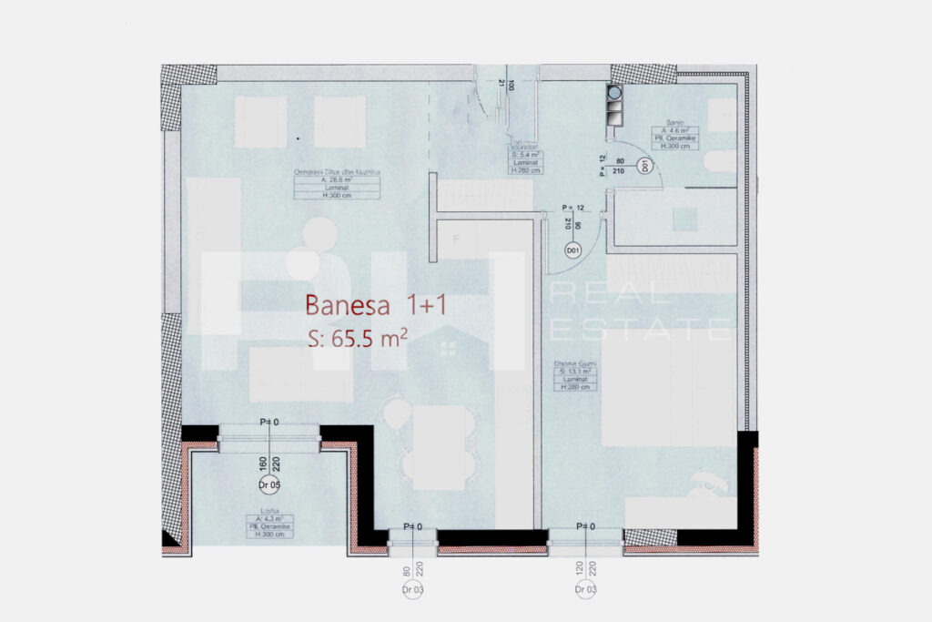 Banesë 65.5m² në SHITJE në Bau Invest, Emshir
