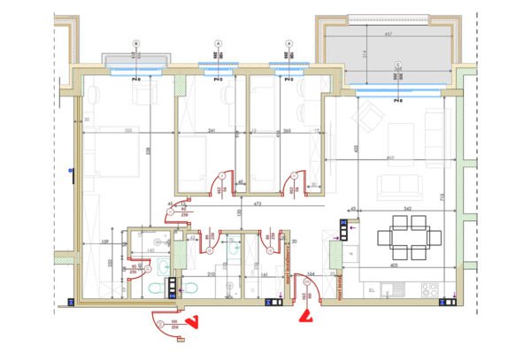 Banesë 121.32m² në #SHITJE te Prishtina e Re