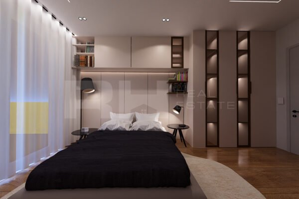 Penthouse 141.7m² + 42.4m² në #SHITJE në Emshir