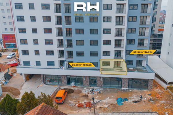 Banesë 50.54m² + 25.02m² në #SHITJE në Emshir