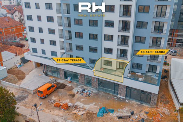 Banesë 50.54m² + 25.02m² në #SHITJE në Emshir