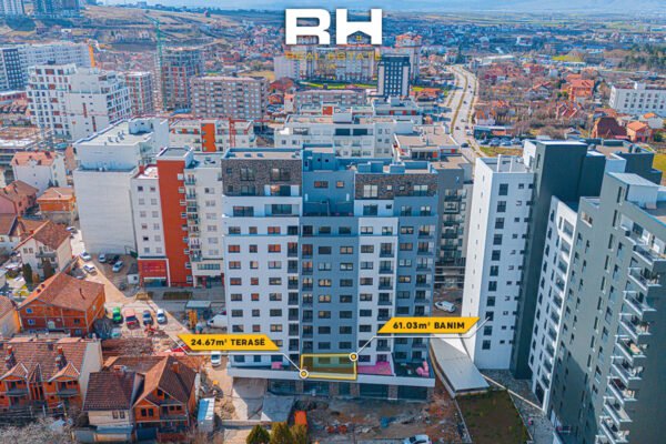 Banesë 61.03m² + 24.67m² në #SHITJE në Emshir