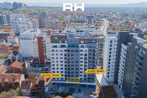 Banesë 61.03m² + 24.67m² në #SHITJE në Emshir