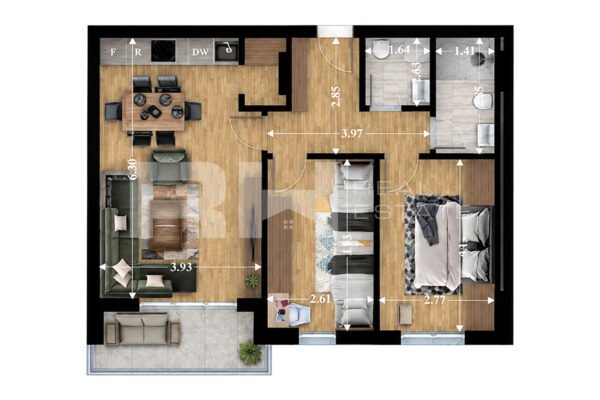 Banesë 76.88m² për #SHITJE në Fushë Kosovë