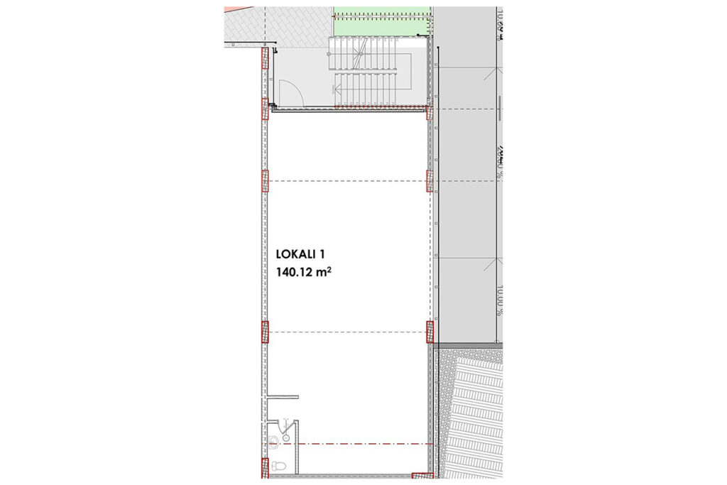 Lokal 140.12m² në SHITJE te Prishtina e Re
